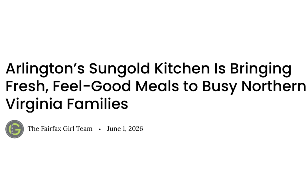 Sungold Kitchen Featured by The Fairfax Girl